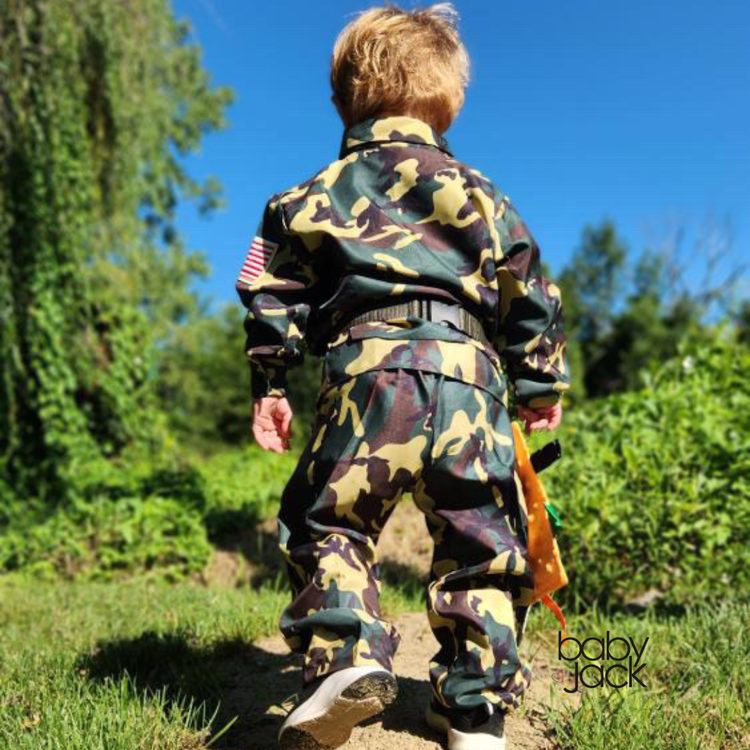 Hunting Camouflage Woods Blaze Orange Crinkle Tag Square Toy