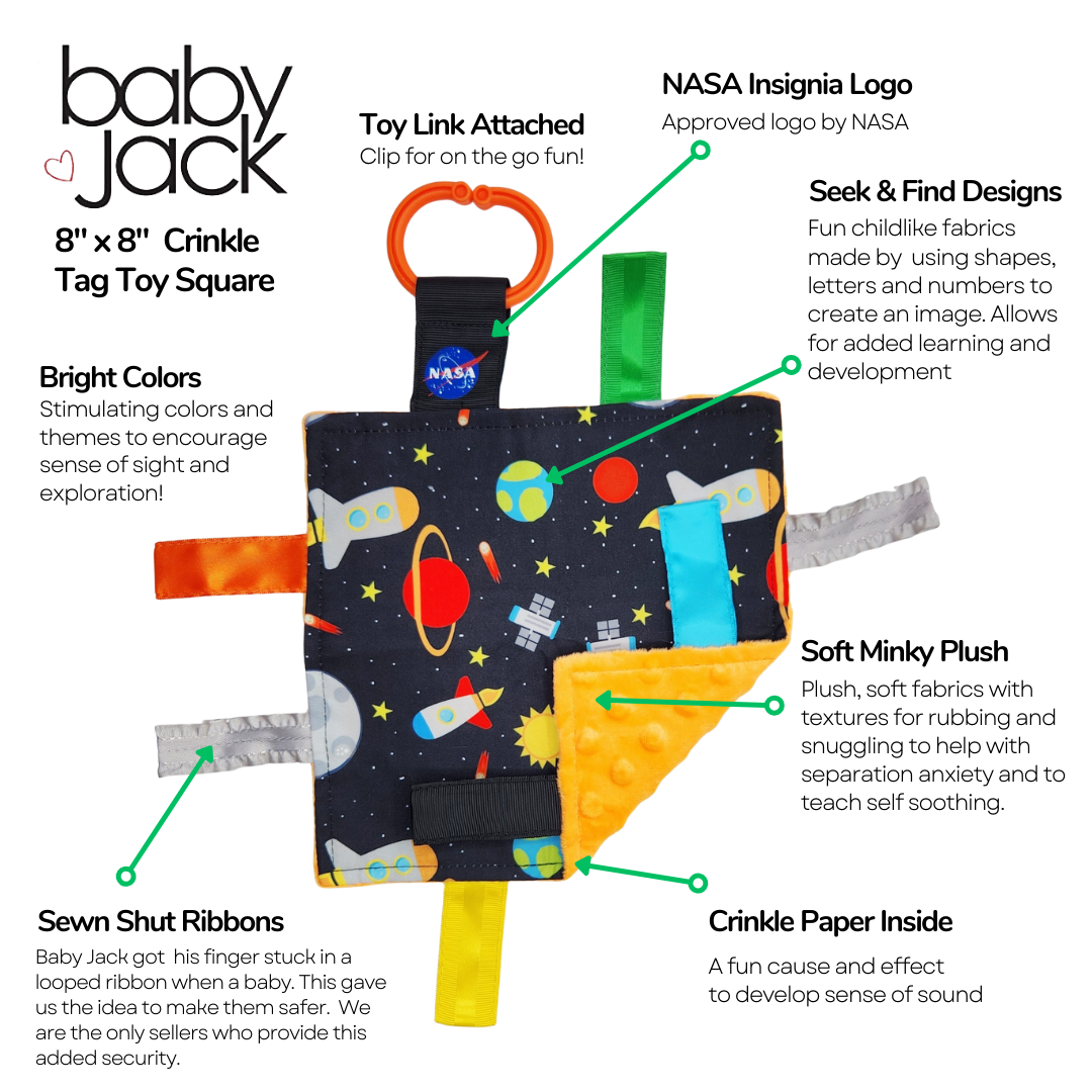 Space Planets & Rockets Learning Lovey Collection