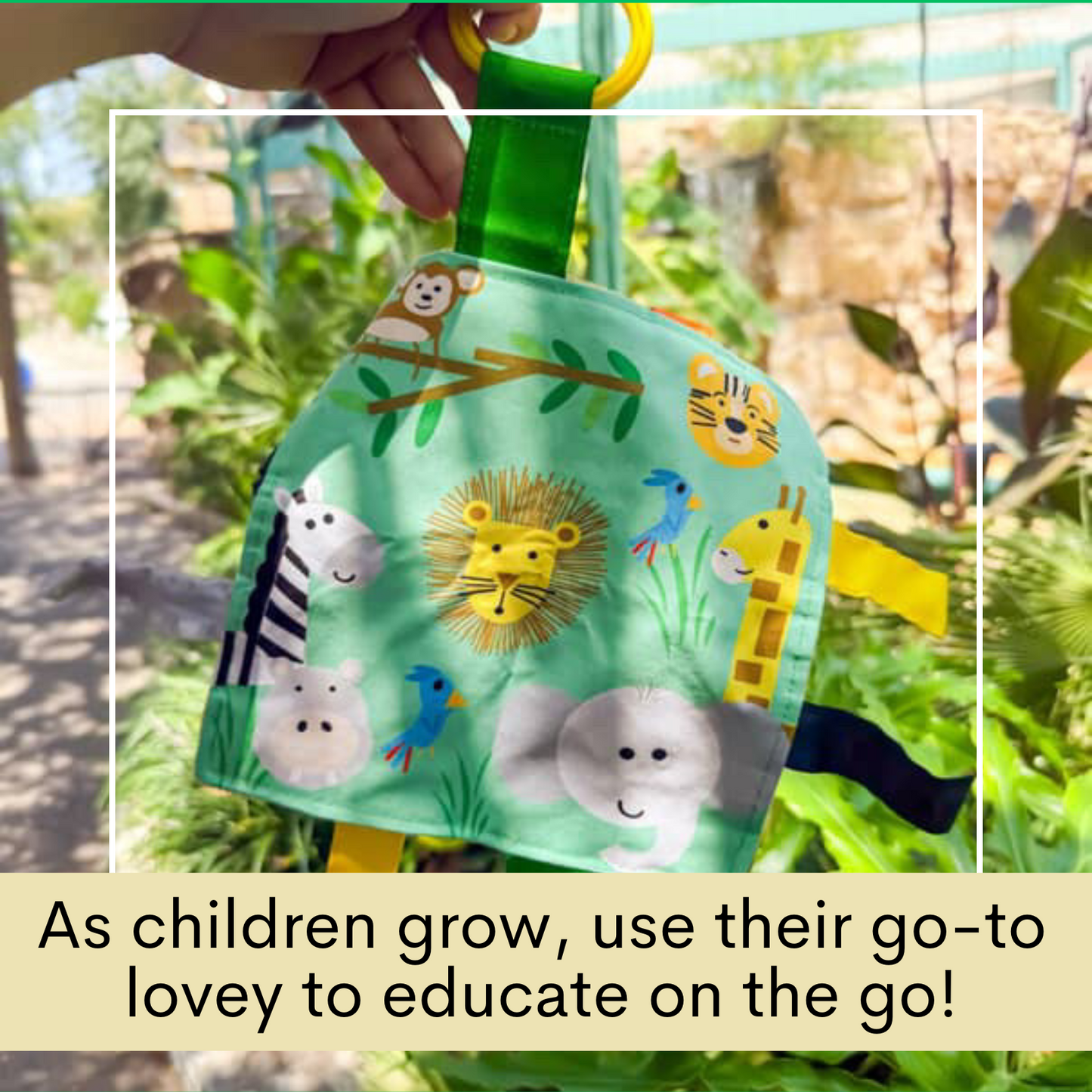 Jungle Zoo Learning Lovey Collection