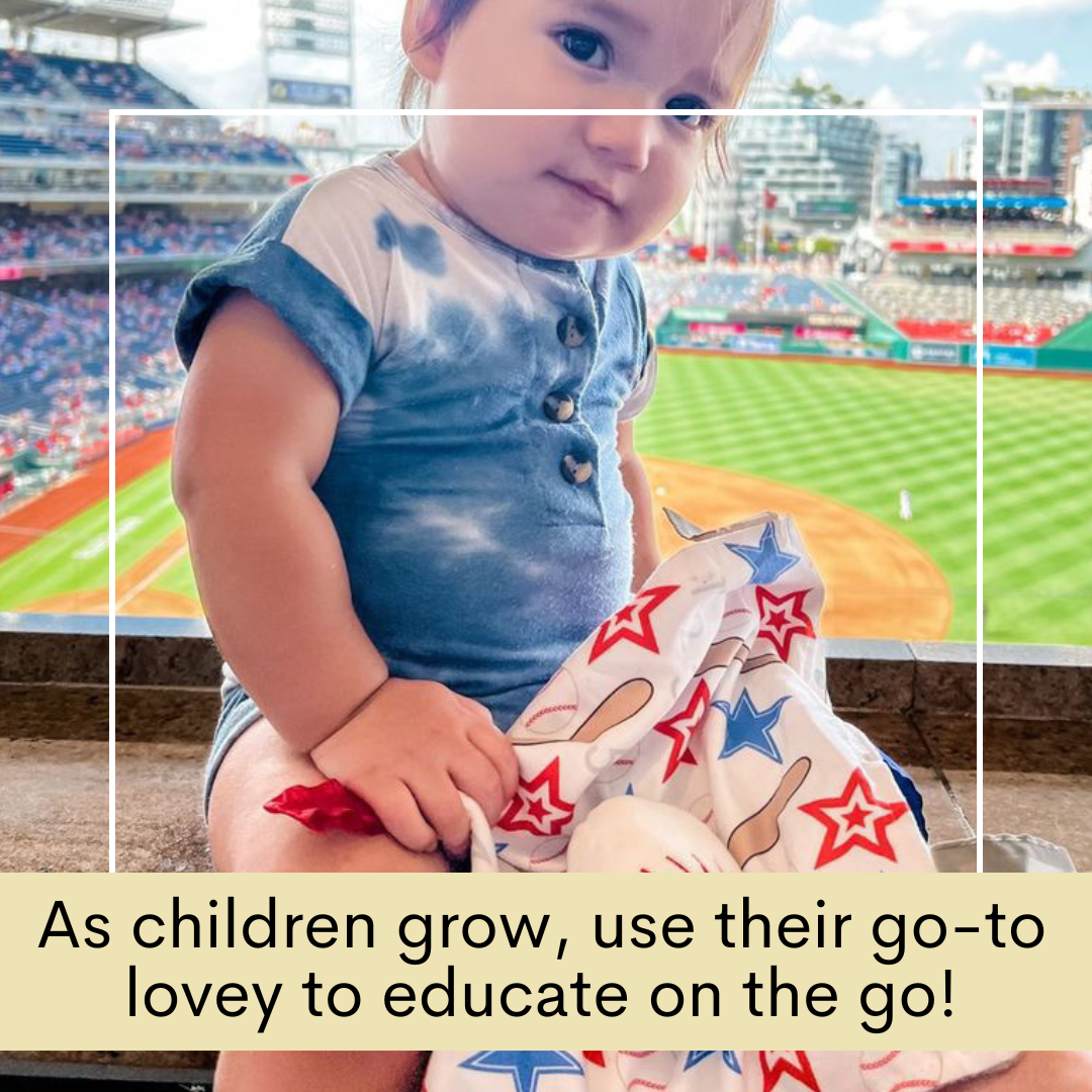 Baseball Learning Lovey Collection