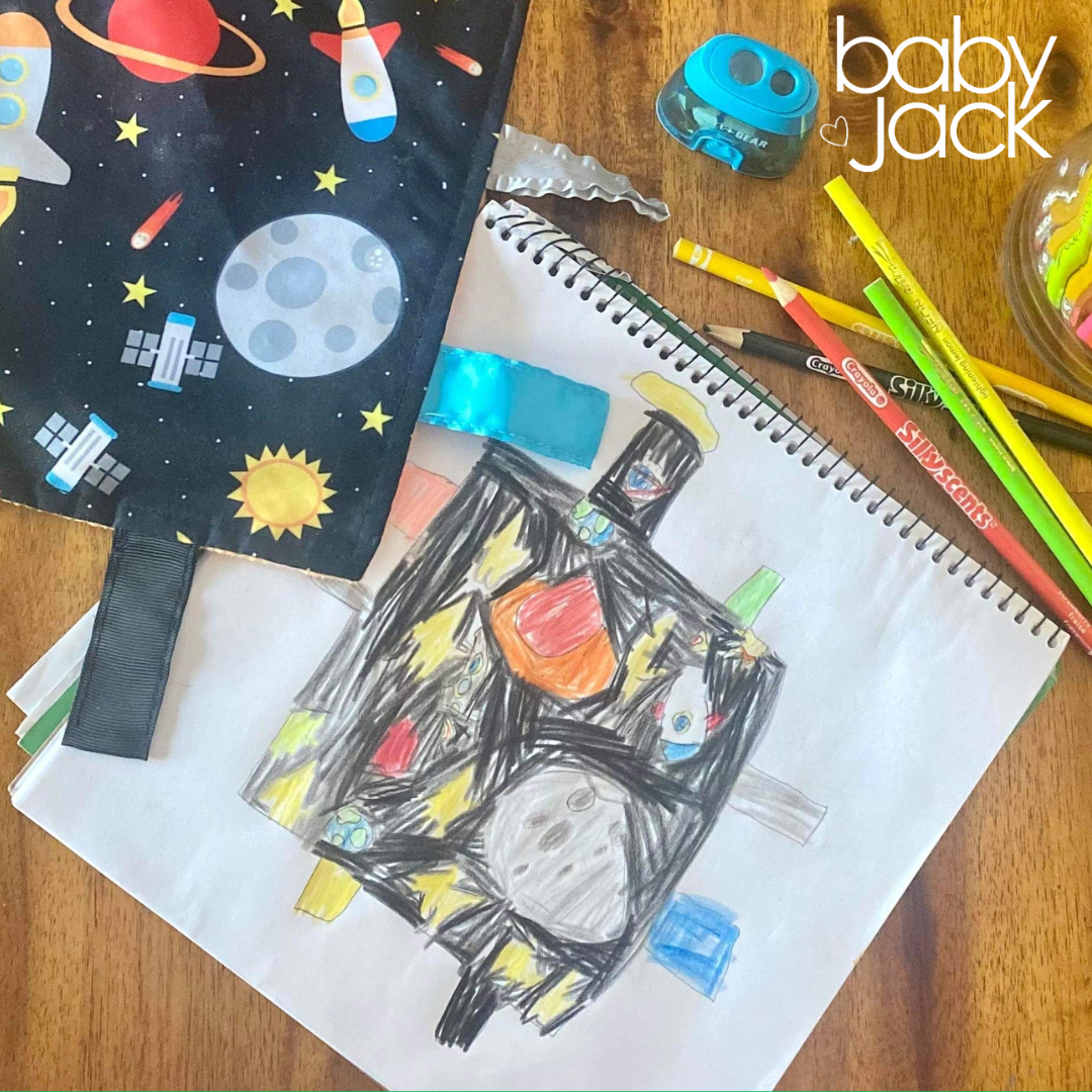 Space Planets & Rockets Learning Lovey Collection
