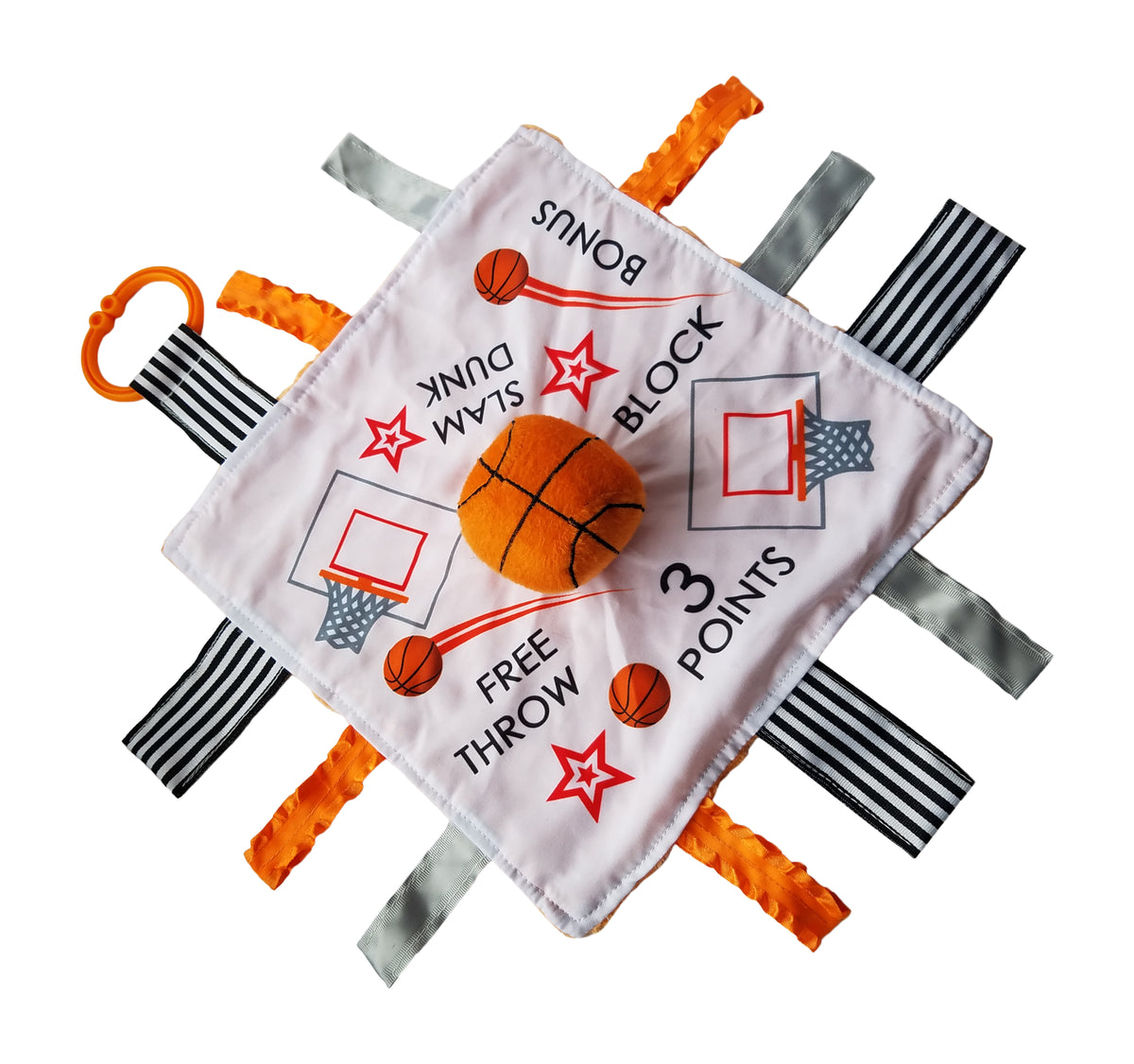 Basketball Learning Lovey Collection Baby Jack & Company