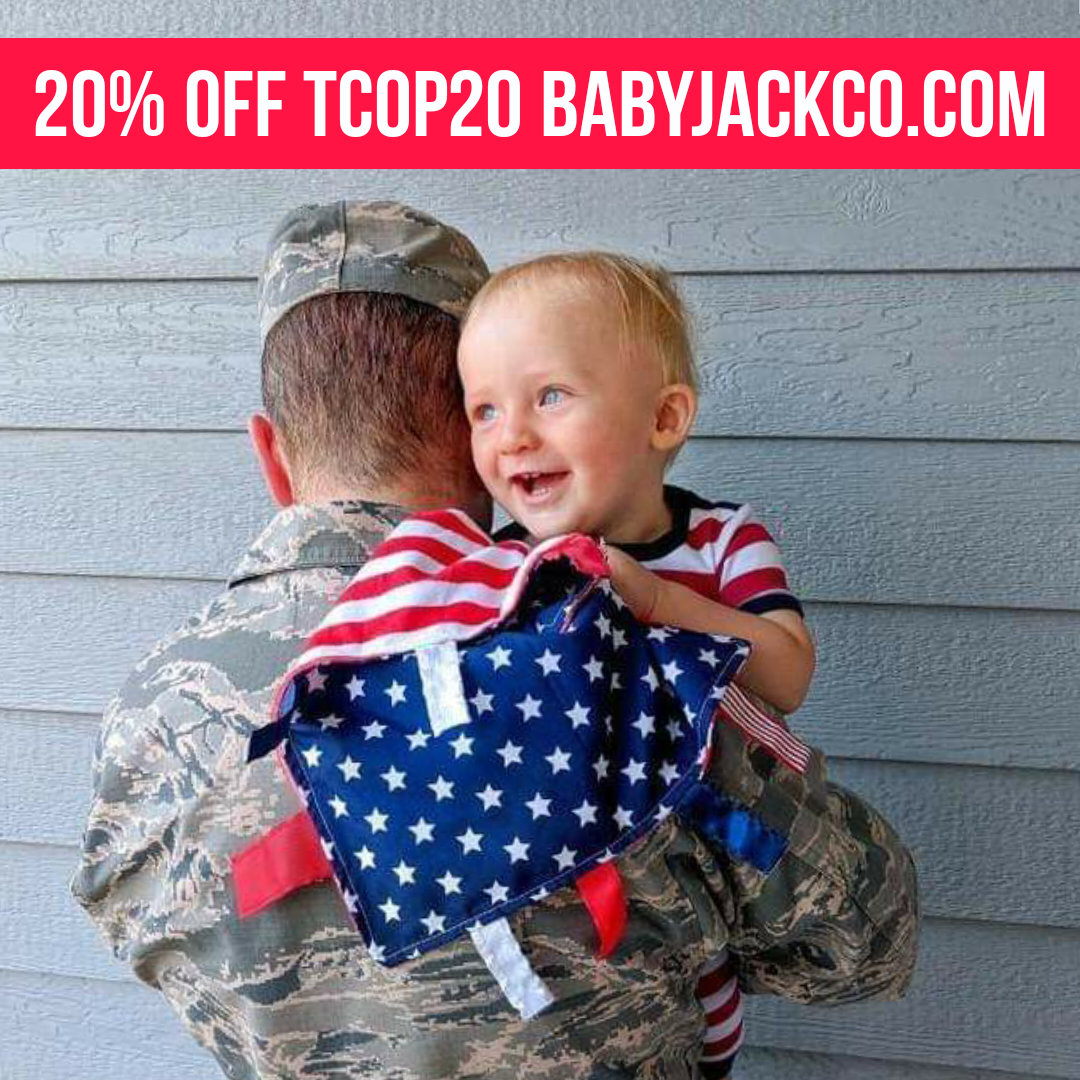 A Military Child Lovey with The Carrying On Project