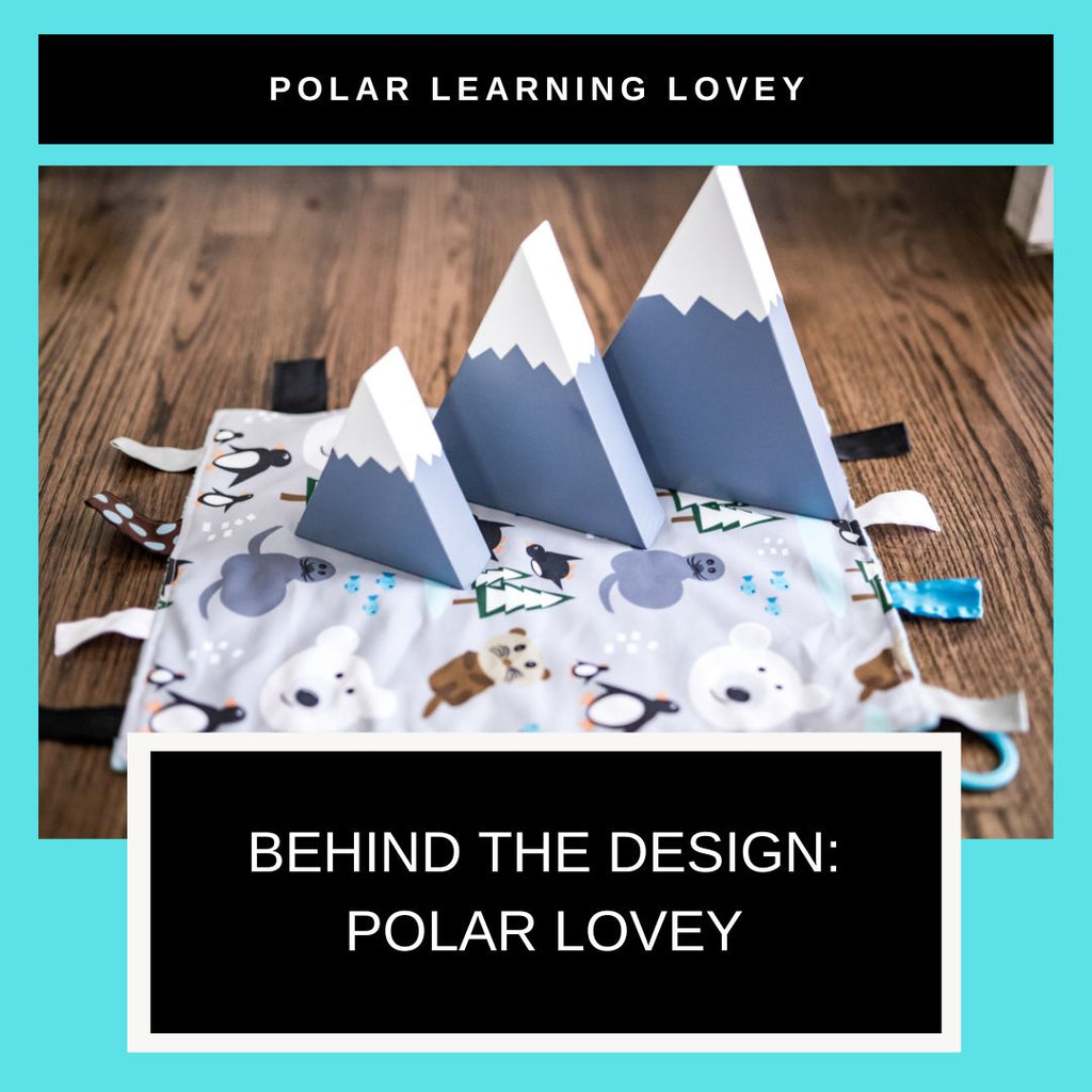 Frozen Sensory Fun with our Polar Learning Lovey by Baby Jack