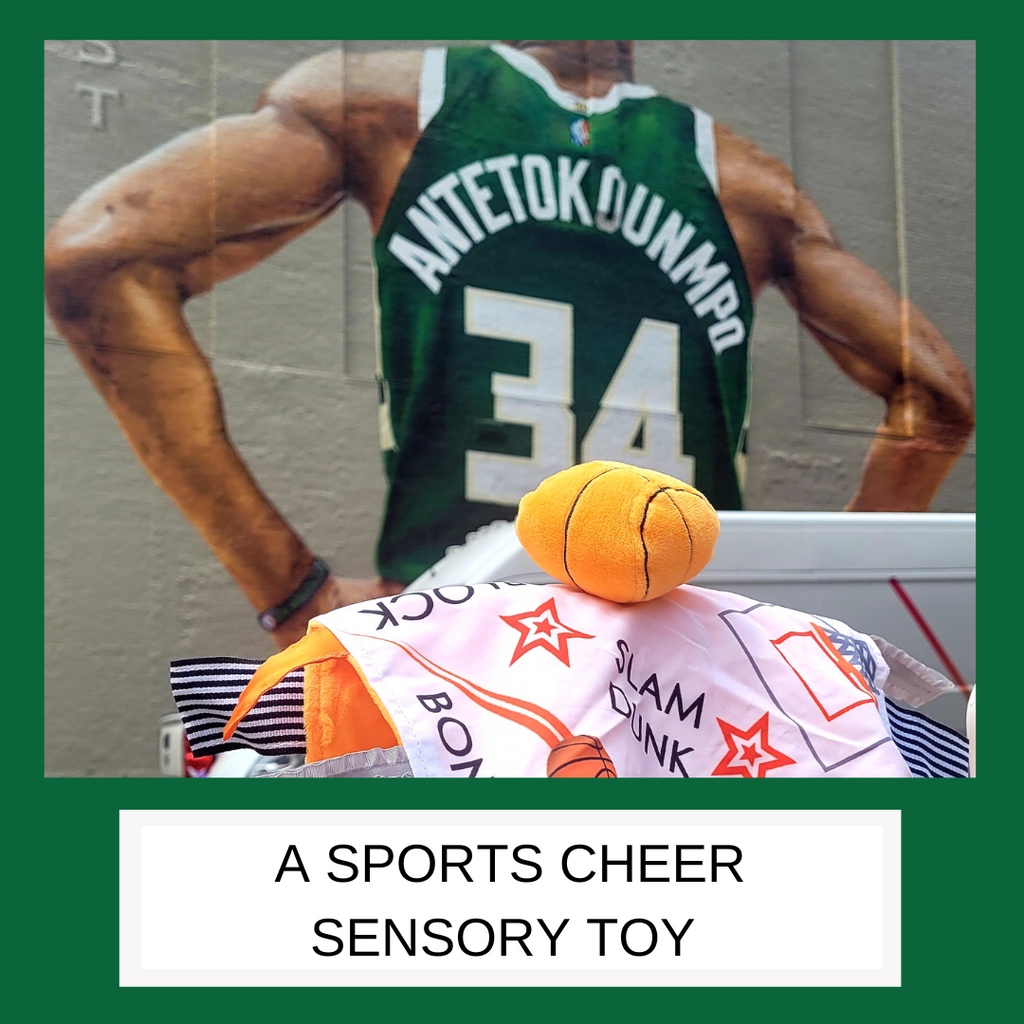A Sports Cheer Sensory Toy for a Favorite Team