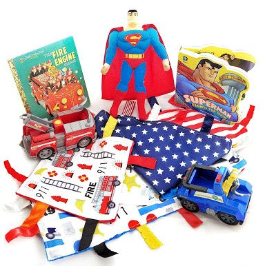 Celebrate Everyday Heroes with the Flag, Police, and Fire Loveys!