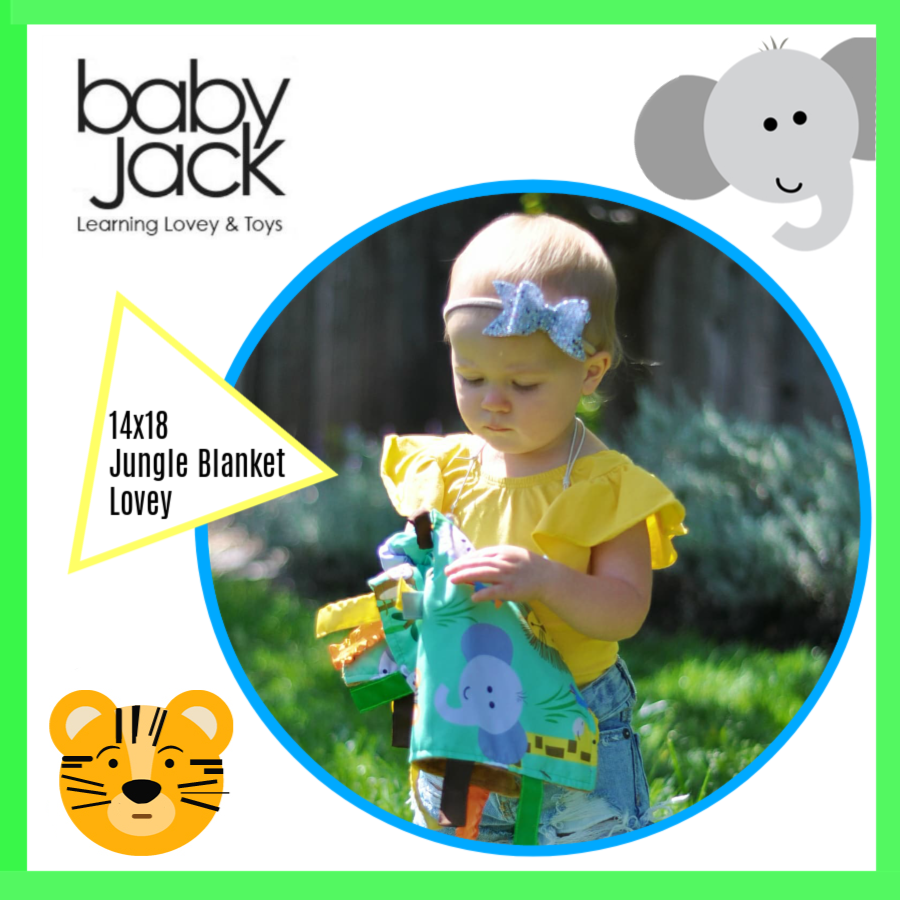 Design of the Month: Jungle Learning Lovey by Baby Jack