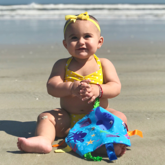 Beach Baby Ocean Crinkle #babyjackfan- @mamakateplus3