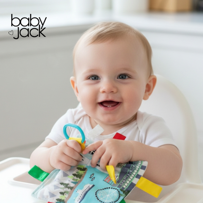 Seattle City Stroller Toy Square with Tags