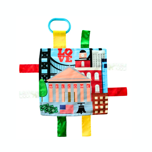 Philadelphia Philly City Stroller Toy Square with Tags