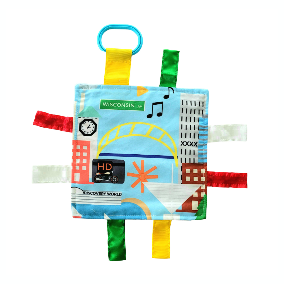 Milwaukee City Stroller Toy Square with Tags