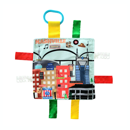 Nashville Music City Stroller Toy Square with Tags