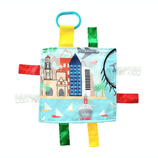 San Diego City Stroller Toy Square with Tags