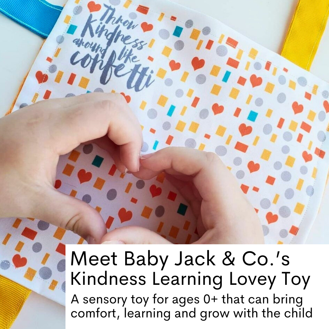 Kindness Confetti Look & Find Shapes Crinkle Tag Square Toy