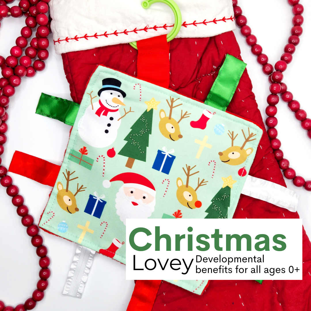 Christmas Crinkle Tag Square