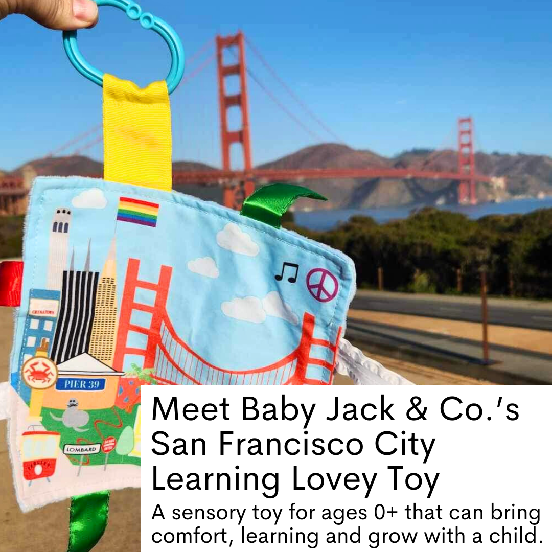 San Francisco City Stroller Toy Square with Tags