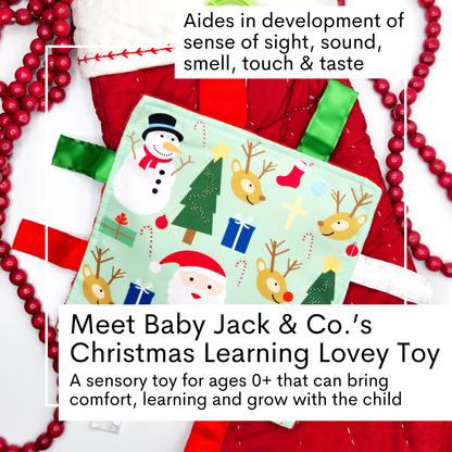 Christmas Crinkle Tag Square