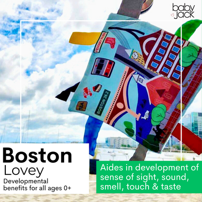 Boston City Stroller Toy Square with Tags
