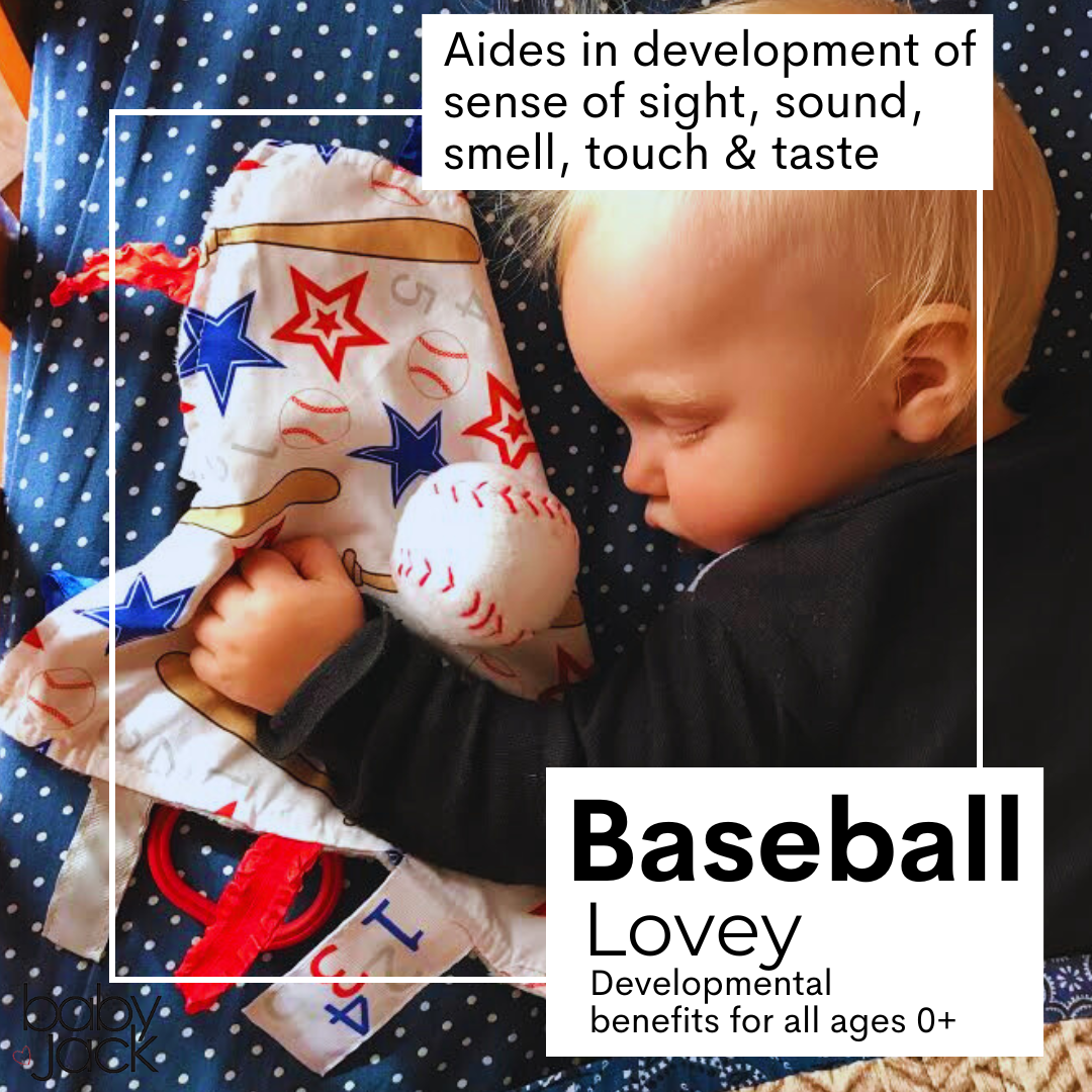 Baseball Learning Lovey Collection