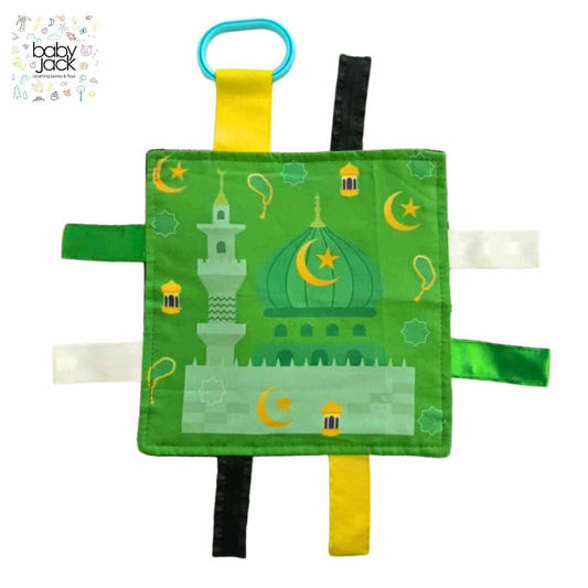 Muslim Baby Tag Crinkle Square