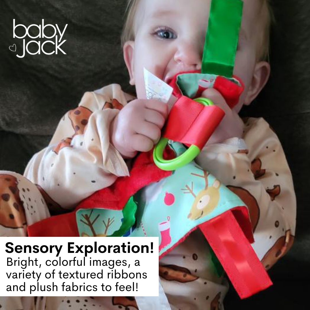 Christmas Crinkle Tag Square