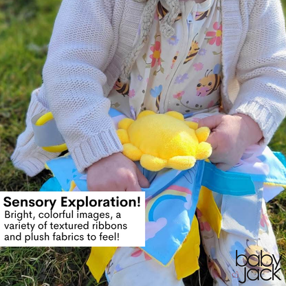 Sunshine 10x10 Rainbow Baby Lovey