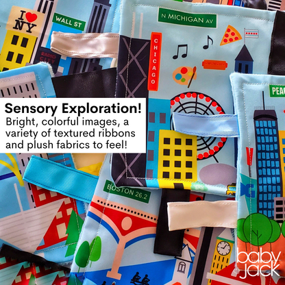 Boston City Stroller Toy Square with Tags