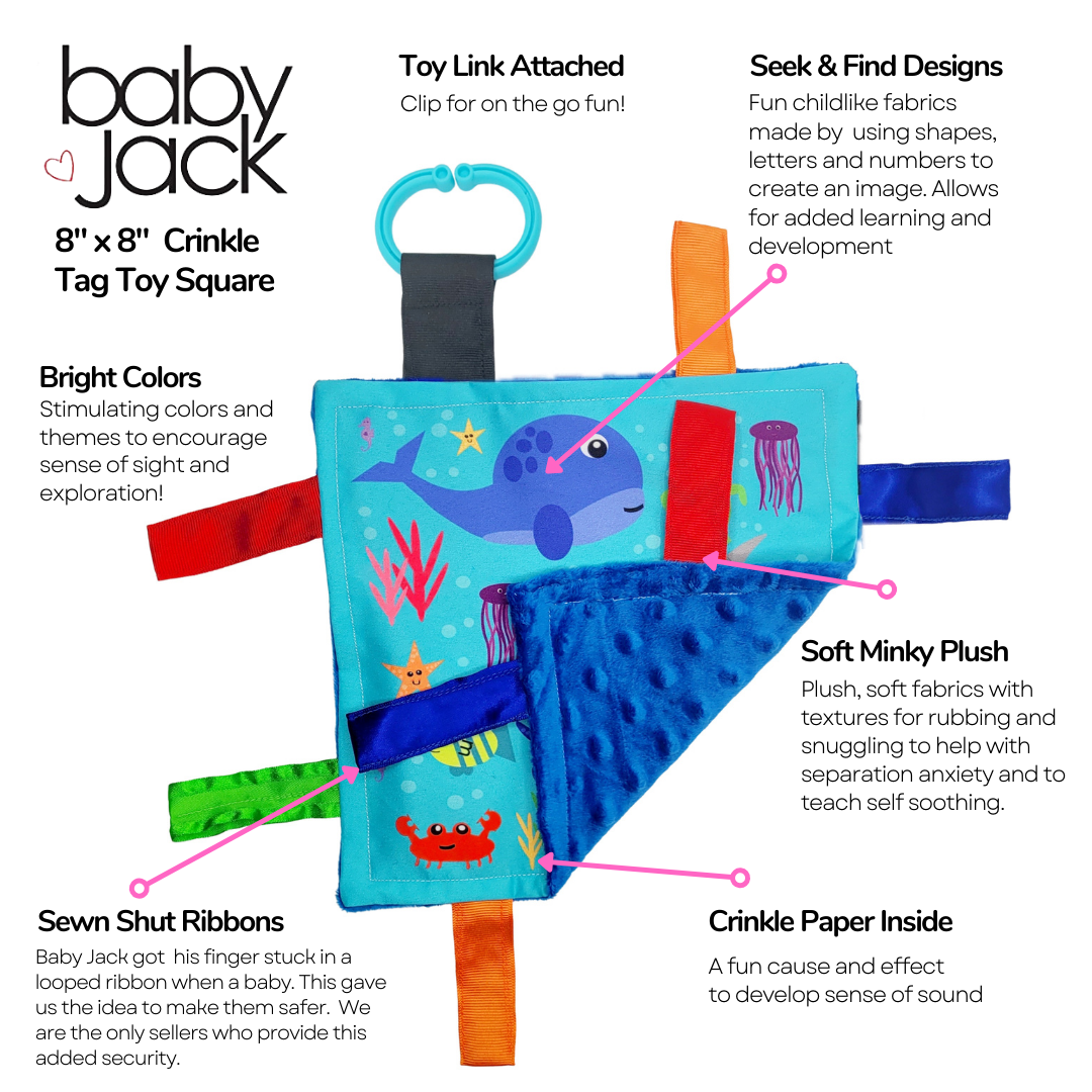 Ocean Learning Lovey Collection
