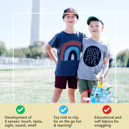 Washington D.C. City Stroller Toy Square with Tags