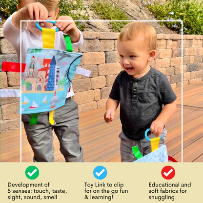 San Diego City Stroller Toy Square with Tags