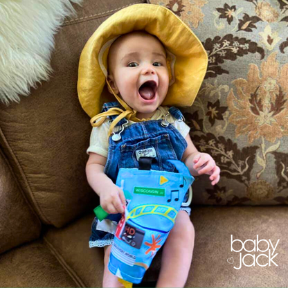 Milwaukee City Stroller Toy Square with Tags