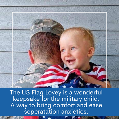 U.S. American Flag Learning Lovey Collection