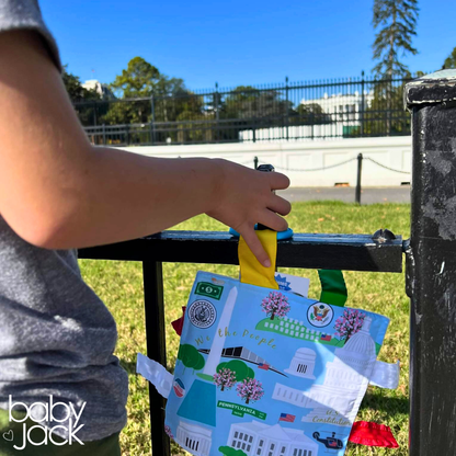 Washington D.C. City Stroller Toy Square with Tags