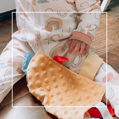 Kindness Confetti Look & Find Shapes Crinkle Tag Square Toy