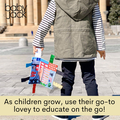 Philadelphia Philly City Stroller Toy Square with Tags