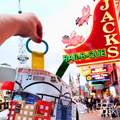 Nashville Music City Stroller Toy Square with Tags