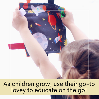 Space Planets & Rockets Learning Lovey Collection