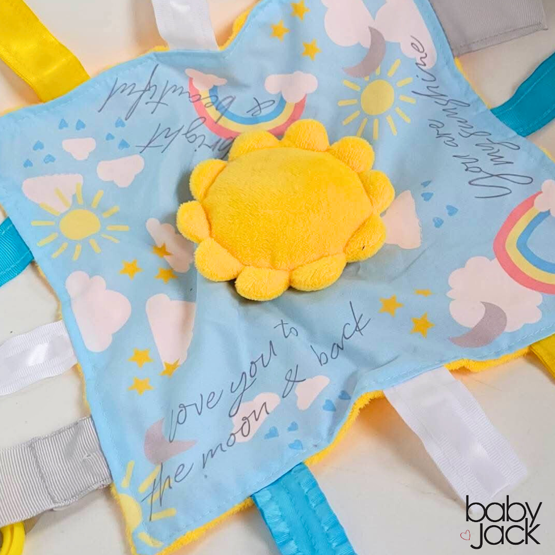 Sunshine 10x10 Rainbow Baby Lovey