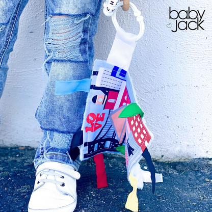 Philadelphia Philly City Stroller Toy Square with Tags