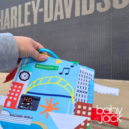 Milwaukee City Stroller Toy Square with Tags