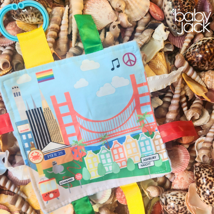 San Francisco City Stroller Toy Square with Tags