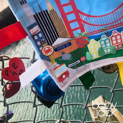 San Francisco City Stroller Toy Square with Tags