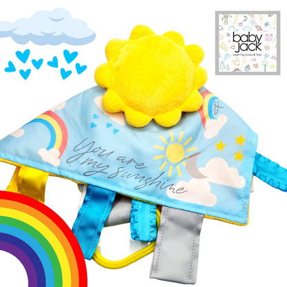 Sunshine 10x10 Rainbow Baby Lovey