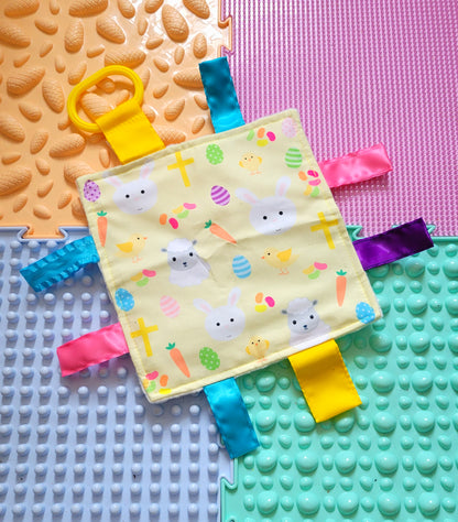 Easter Crinkle Tag Square 8" x 8"