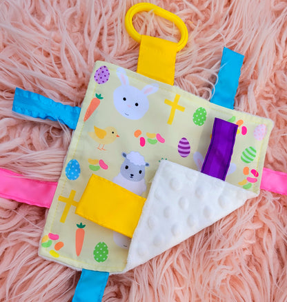 Easter Crinkle Tag Square 8" x 8"