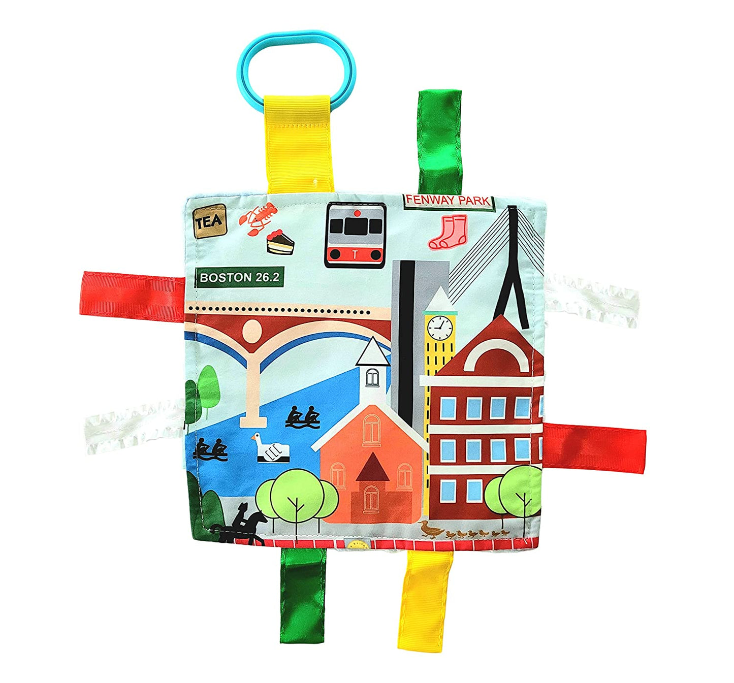 Boston City Stroller Toy Square with Tags