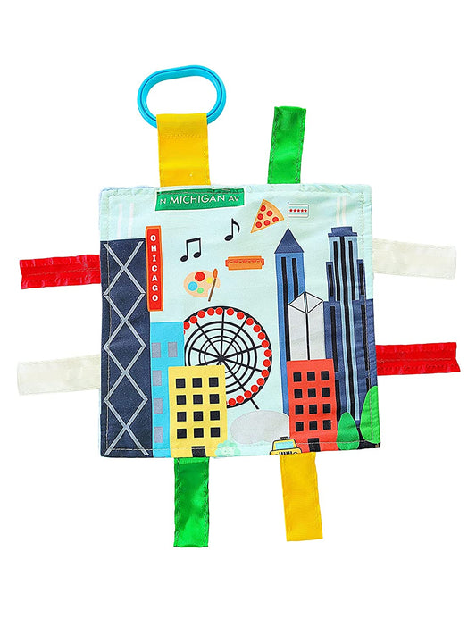 Chicago City Stroller Toy Square with Tags