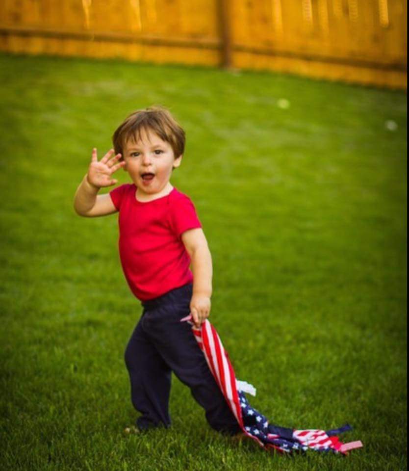 U.S. American Flag Learning Lovey Collection