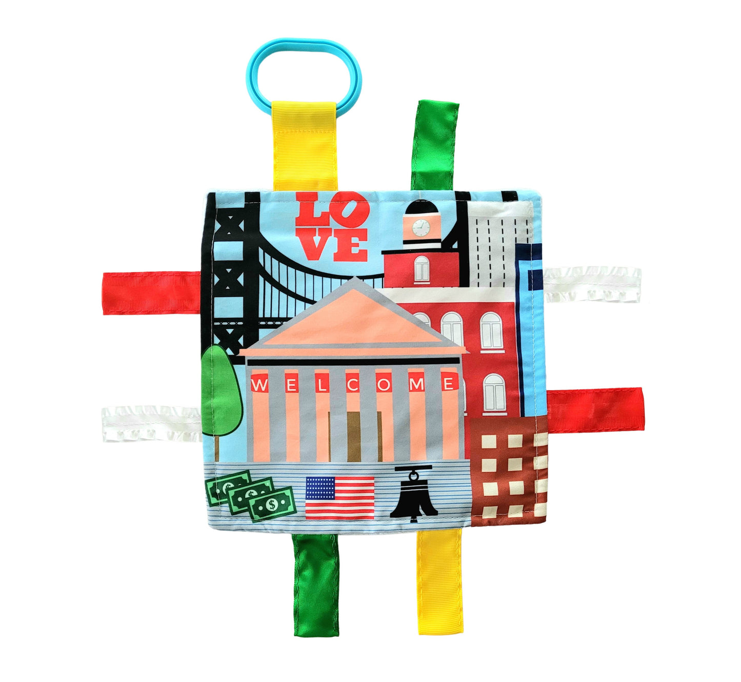 Milwaukee City Stroller Toy Square with Tags