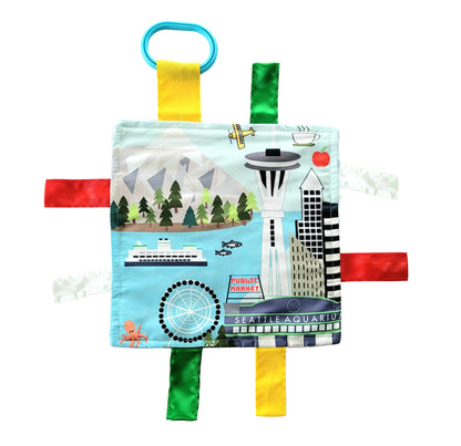 Seattle City Stroller Toy Square with Tags